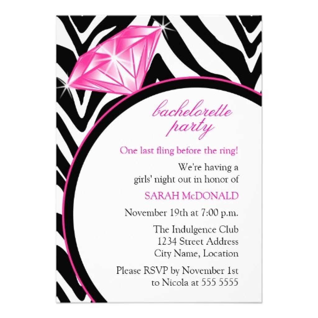 Bachelorette Party Invitation Templates â Gangcraft Net